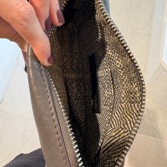 Rebecca Minkoff Dark Grey Three Zippered Bag - Picture 4 of 5